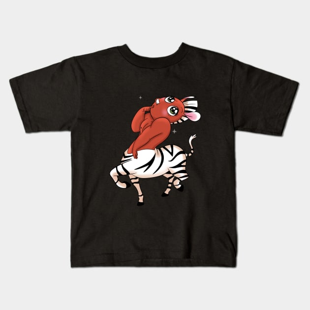 Zulius Glam Kids T-Shirt by ZkyySky